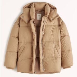 NWT Brand New Abercrombie Oversized Puffer Jacket